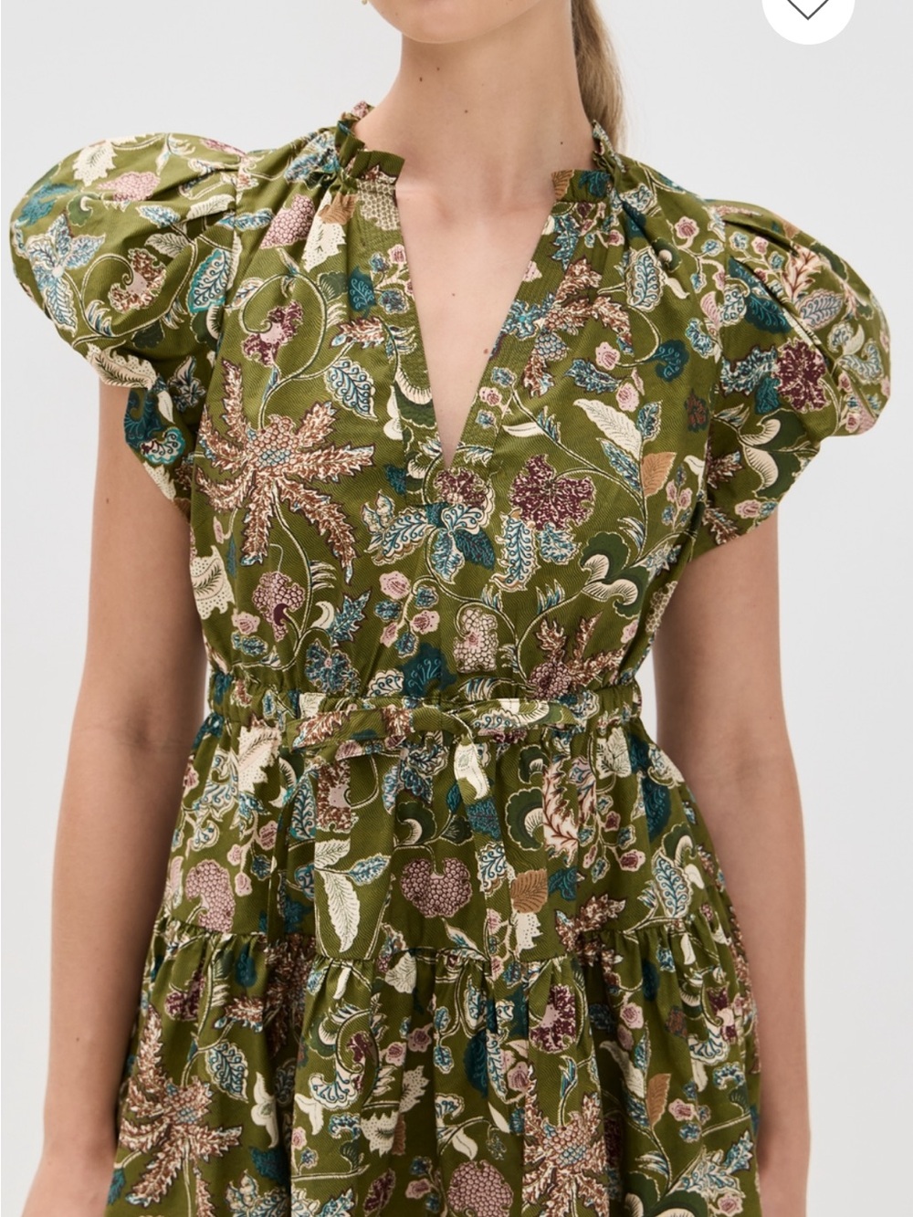 Ulla Johnson Izel Mini Dress in Lichen